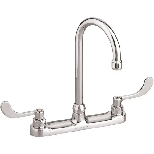 Monterrey Two-Handle Gooseneck Standard Kitchen Faucet 1.5 GPM in Polished Chrome Monterrey Two-Handle Gooseneck Standard Kitchen Faucet 1.5 GPM in Polished Chrome
