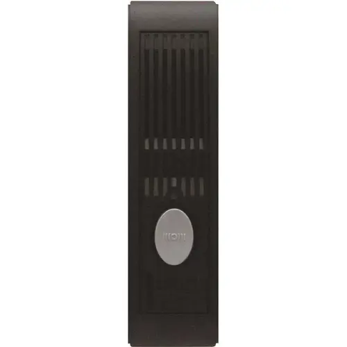 AX Series Mullion Mount 1-Channel Mullion Mount Audio Door Station Intercom with Weather Resistant, Black