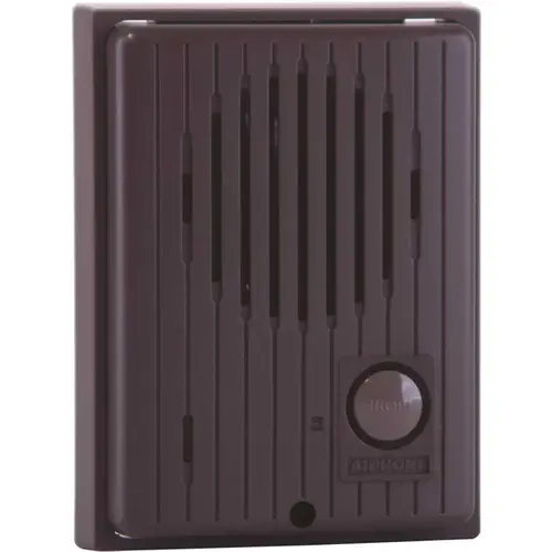 IE Series Surface Mount 1-Channel Audio Door Station Intercom with Weather Resistant, Brown IE Series Surface Mount 1-Channel Audio Door Station Intercom with Weather Resistant, Brown