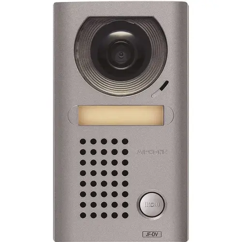 JF Series Surface Mount 1-Channel Color Video Door Station Intercom with Vandal, Weather Resistant, Zinc Gray JF Series Surface Mount 1-Channel Color Video Door Station Intercom with Vandal, Weather Resistant, Zinc Gray