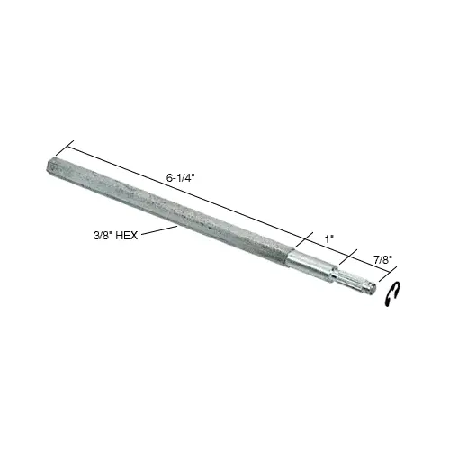 Awning Window Operator Hex Drive Bar for Stanley Awning Window Operator Hex Drive Bar for Stanley