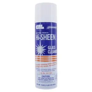 CRL 3371100 SOMACA Hi-SHEEN Glass Cleaner - 19 oz Can - pack of 12