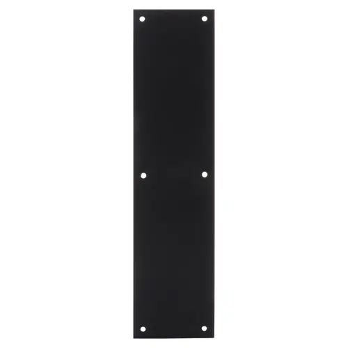 Oil Rubbed Bronze Push Plates 4" x 16"