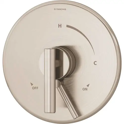 Dia 1-Handle Shower System Trim Kit in Satin Nickel (Valve not Included) Dia 1-Handle Shower System Trim Kit in Satin Nickel (Valve not Included)