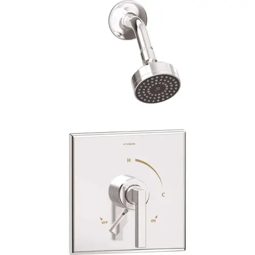 Duro Single Handle 1-Spray Shower Trim with Secondary Volume Control in Polished Chrome - 1.5 GPM (Valve not Included) Duro Single Handle 1-Spray Shower Trim with Secondary Volume Control in Polished Chrome - 1.5 GPM (Valve not Included)