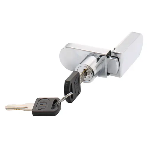 Chrome Keyed Alike No-Drill Showcase Lock Chrome Keyed Alike No-Drill Showcase Lock