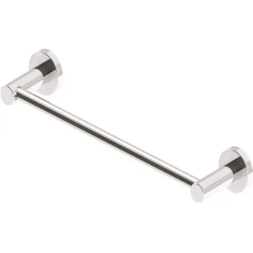 Dia 12 in. Wall-Mounted Towel Bar in Polished Chrome Dia 12 in. Wall-Mounted Towel Bar in Polished Chrome
