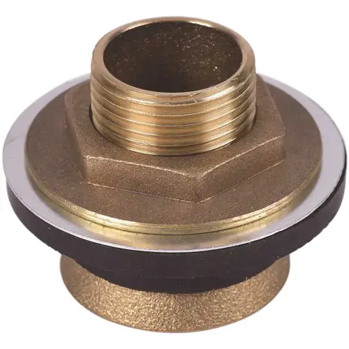 1 in. x 3/4 in. Urinal Closet Spud Brass