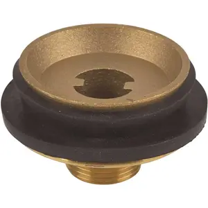 Oatey 4032 1-1/2 in. x 3/4 in. Urinal Spud Black