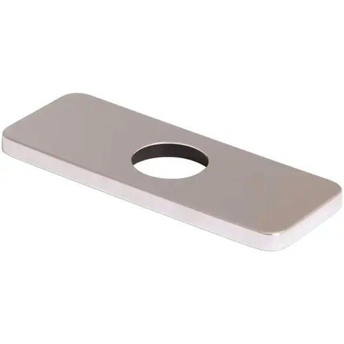SensorFlo 4 in. Brass Faucet Deck Plate in Polished Chrome SensorFlo 4 in. Brass Faucet Deck Plate in Polished Chrome