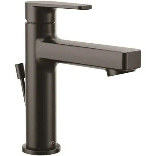 CLEVELAND FAUCET GROUP Slate Single Hole Single-Handle Bathroom Faucet in Matte Black CLEVELAND FAUCET GROUP Slate Single Hole Single-Handle Bathroom Faucet in Matte Black