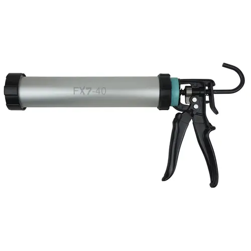 Aluminium Barrel Applicator FX7-40 Silver/Black/Turquoise Aluminium Barrel Applicator FX7-40 Silver/Black/Turquoise