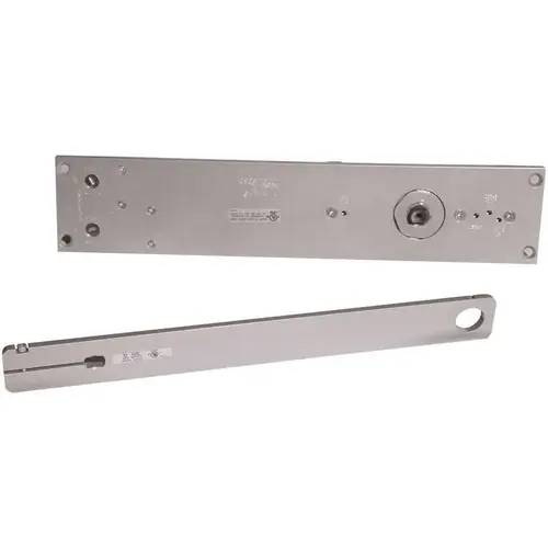 6030 Series Size 5 Sprayed Aluminum Grade 1 Concealed Double-Acting Door Closer, Stop Arm with Bumper 6030 Series Size 5 Sprayed Aluminum Grade 1 Concealed Double-Acting Door Closer, Stop Arm with Bumper