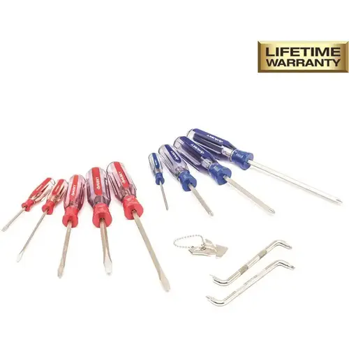Husky Variety Screwdriver Set Assorted Colors