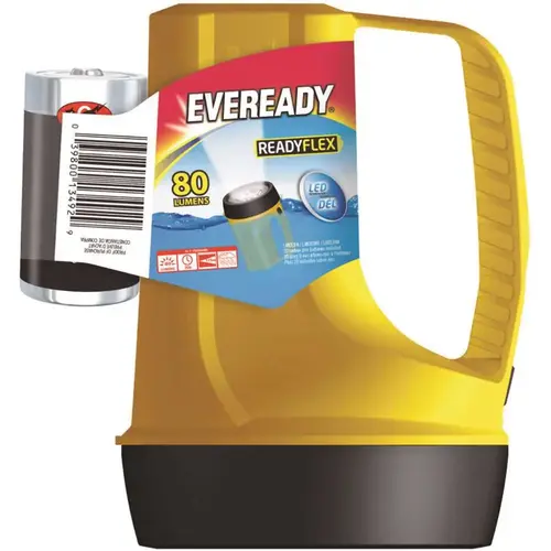 Eveready Readyflex Led Floating Lantern, 6 Volt, 80 Lumens Yellow