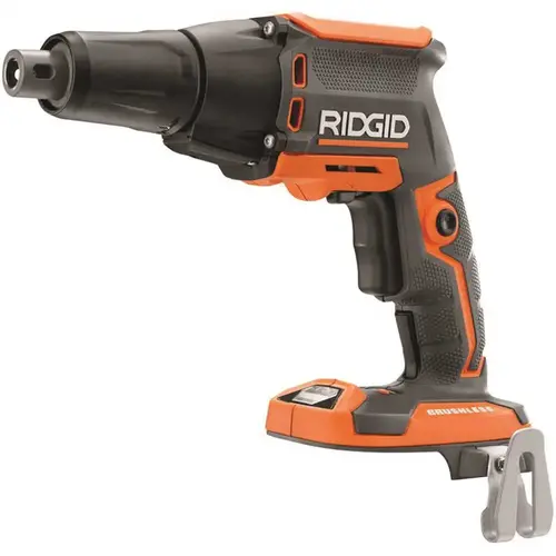 RIDGID 18-Volt Cordless Brushless Drywall Screwdriver with Collated Attachment (Tool-Only) Orange
