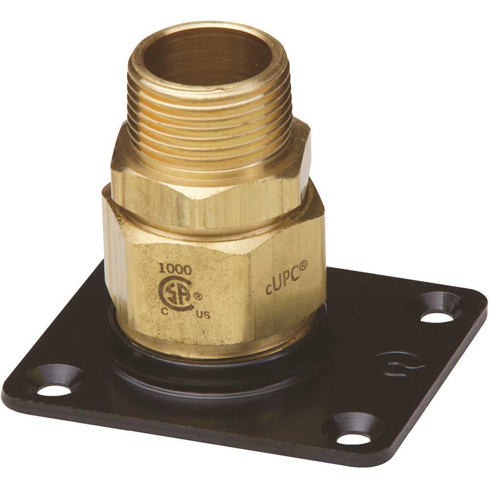 OMEGA FLEX FGP-RFG-1000 1 in. Brass AutoFlare Flange Fitting
