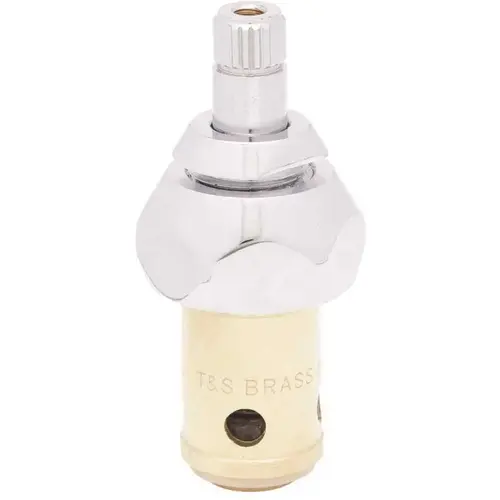 T&S BRASS Eterna Cartridge with Spring Check Less Handle RTC Hot Chrome T&S BRASS Eterna Cartridge with Spring Check Less Handle RTC Hot Chrome