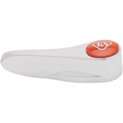 Lever Handle Red Index (T and S Logo) Screw Chrome