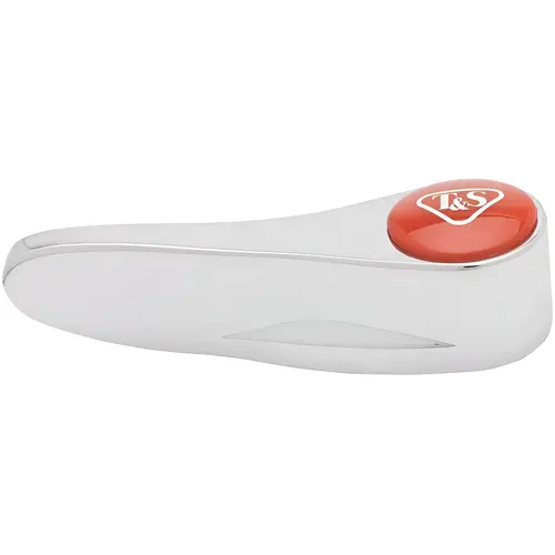Lever Handle Red Index (T and S Logo) Screw Chrome Lever Handle Red Index (T and S Logo) Screw Chrome