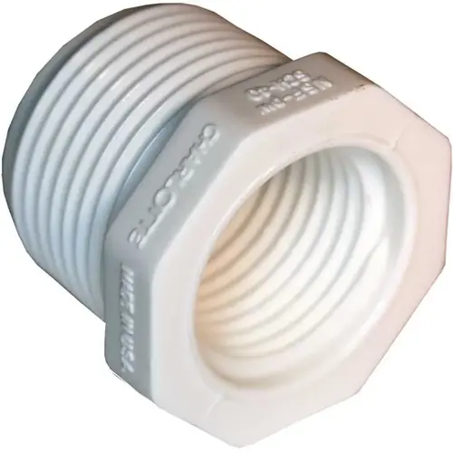 Mueller Streamline 1-1/4 in. x 1 in. PVC Schedule 40 Reducer Bushing White