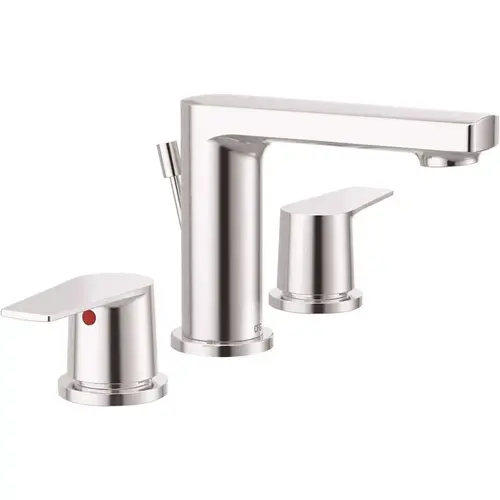 CLEVELAND FAUCET GROUP Slate 8 in. Widespread 2-Handle Bathroom Faucet with Metal Drain Assembly in Chrome CLEVELAND FAUCET GROUP Slate 8 in. Widespread 2-Handle Bathroom Faucet with Metal Drain Assembly in Chrome