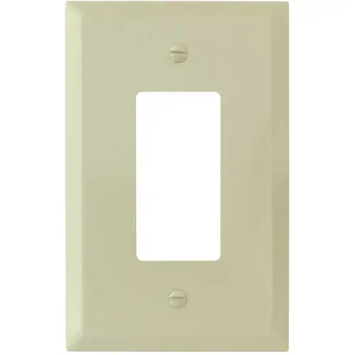 Ivory Smooth 1-Gang Rocker Jumbo Metal Wall Plate - pack of 20 Ivory Smooth 1-Gang Rocker Jumbo Metal Wall Plate - pack of 20