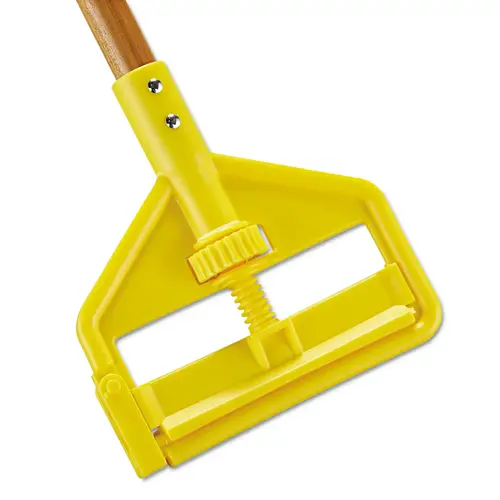 Invader Wet Mop Handle Side Gate, 1 in Dia, 60 in L, Side Gate, Hardwood, Yellow Invader Wet Mop Handle Side Gate, 1 in Dia, 60 in L, Side Gate, Hardwood, Yellow