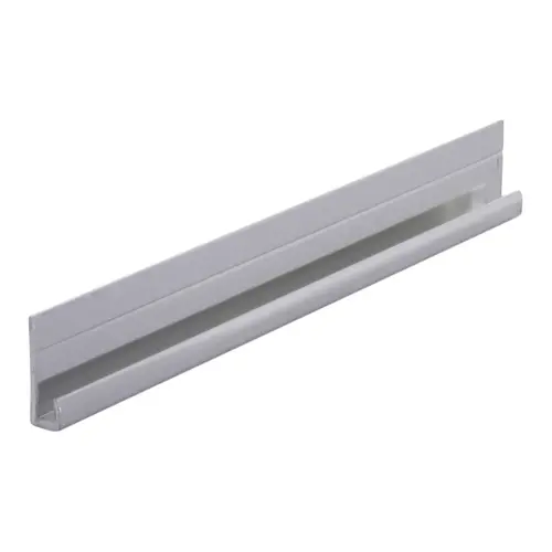 Brite Anodized Aluminum 1/8" J-Channel 144" Stock Length
