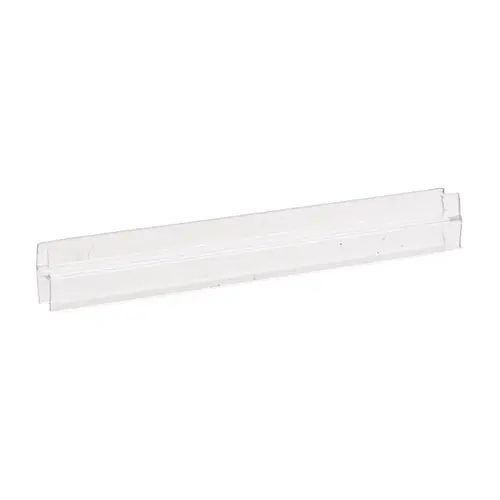 Multi-Purpose 'H' Wipe for 3/8" Glass - 95" Stock Length Clear