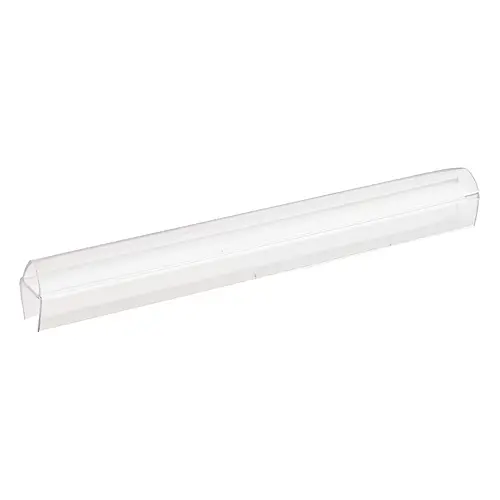 Soft Fin 'H' Wipe for 3/8" Glass- Softer Durometer Clear - 95" Stock Length
