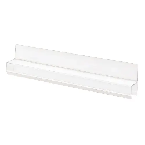 Clear 'Y' Jamb Seal with Soft Leg for 1/2" Glass - 95" Stock Length
