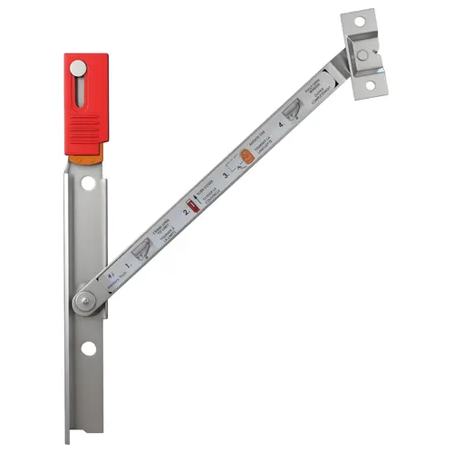 AmesburyTruth 14152 SafeGard WOCD Right Hand Stainless Steel Casement Window Opening Control Device SafeGard WOCD Right Hand Stainless Steel Casement Window Opening Control Device