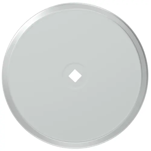 2-3/4" (Di) Metal Closet Cabinet Knob Round Backplate Chrome - pack of 5