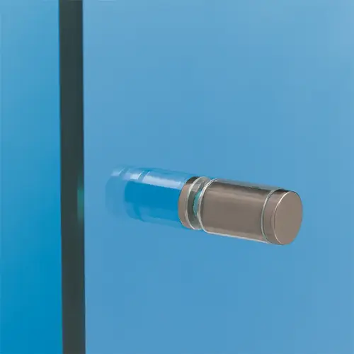 Single Sided Cushion Series Knob Brushed Pewter Single Sided Cushion Series Knob Brushed Pewter