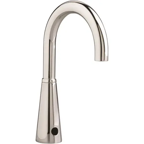 Selectronic Single Hole Touchless Bathroom Faucet with Gooseneck Spout in Chrome Selectronic Single Hole Touchless Bathroom Faucet with Gooseneck Spout in Chrome