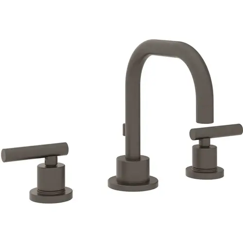 Modern 8 in. Widespread 2-Handle Bathroom Faucet with Drain Assembly in Matte Black Modern 8 in. Widespread 2-Handle Bathroom Faucet with Drain Assembly in Matte Black