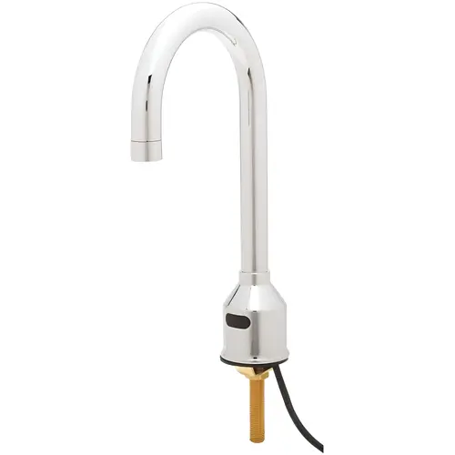 Sensor Touchless Faucet Single Hole Touchless Bathroom Faucet with Plug in Polished Chrome Plated Brass Sensor Touchless Faucet Single Hole Touchless Bathroom Faucet with Plug in Polished Chrome Plated Brass