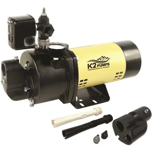 3/4 HP 20 GPM Convertible Jet Pump