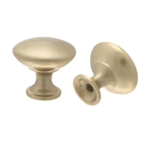 1-1/16" Diecast Mushroom Cabinet Knob Rose Gold Finish 1-1/16" Diecast Mushroom Cabinet Knob Rose Gold Finish
