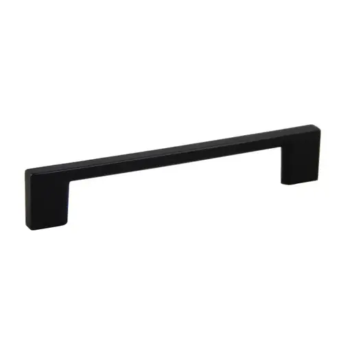 5-7/8" Miami Cabinet Pull with 5" Center to Center Matt Black Finish