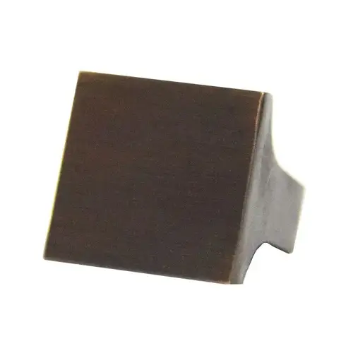 1" Square Miami Cabinet Knob Oil Rubbed Bronze Finish 1" Square Miami Cabinet Knob Oil Rubbed Bronze Finish