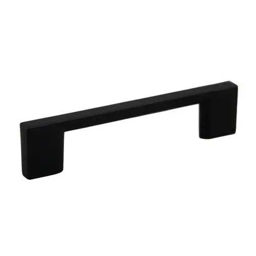 4-3/4" Miami Cabinet Pull with 3-3/4" Center to Center Matt Black Finish