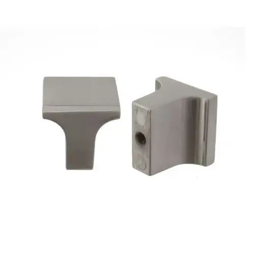 1" Square Miami Cabinet Knob Satin Nickel Finish 1" Square Miami Cabinet Knob Satin Nickel Finish