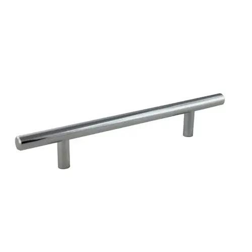 8" Bar Cabinet Pull with 5" Center to Center Polish Chrome Finish 8" Bar Cabinet Pull with 5" Center to Center Polish Chrome Finish