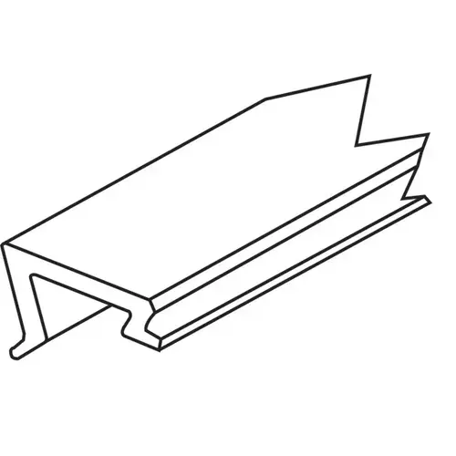 Vinyl 232w Glazing Bead White Vinyl 232w Glazing Bead White