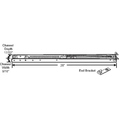 Brixwell 62fC-28C-1 28in Channel Balance 60-518 Attached Buy Now