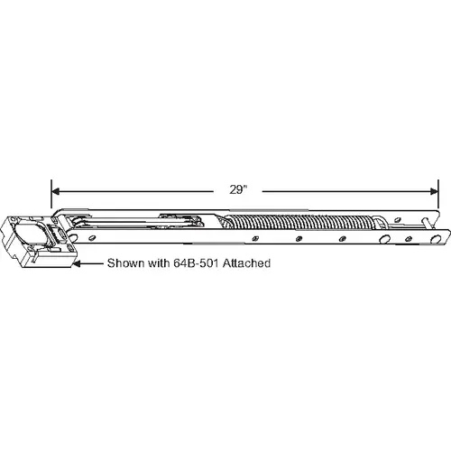 Brixwell 64B-29B-22 Ribbed Channel Balance 29