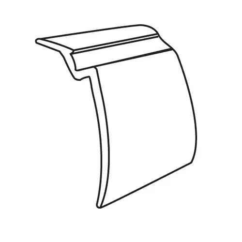 Vinyl Glazing Bead White 6ft Lengths Vinyl Glazing Bead White 6ft Lengths