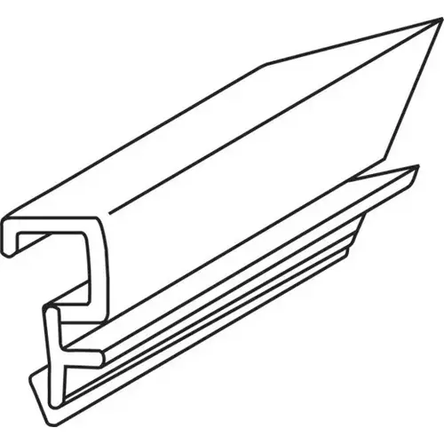 Vinyl Glazing Bead Priced Per Foot White Vinyl Glazing Bead Priced Per Foot White